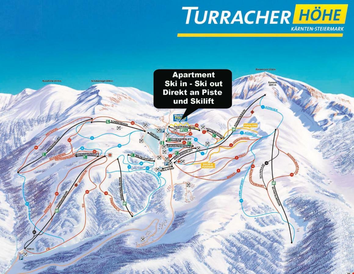 Apartment Ski In - Ski Out Turracher Hohe 외부 사진